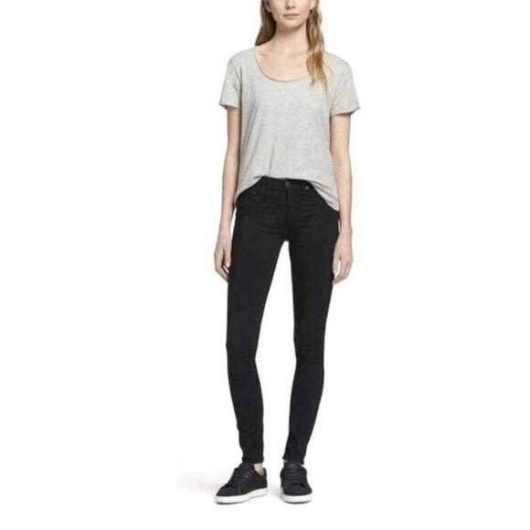 rag & bone Pants - Rag & Bone skinny leggings Sz 28 Shoreditch Black